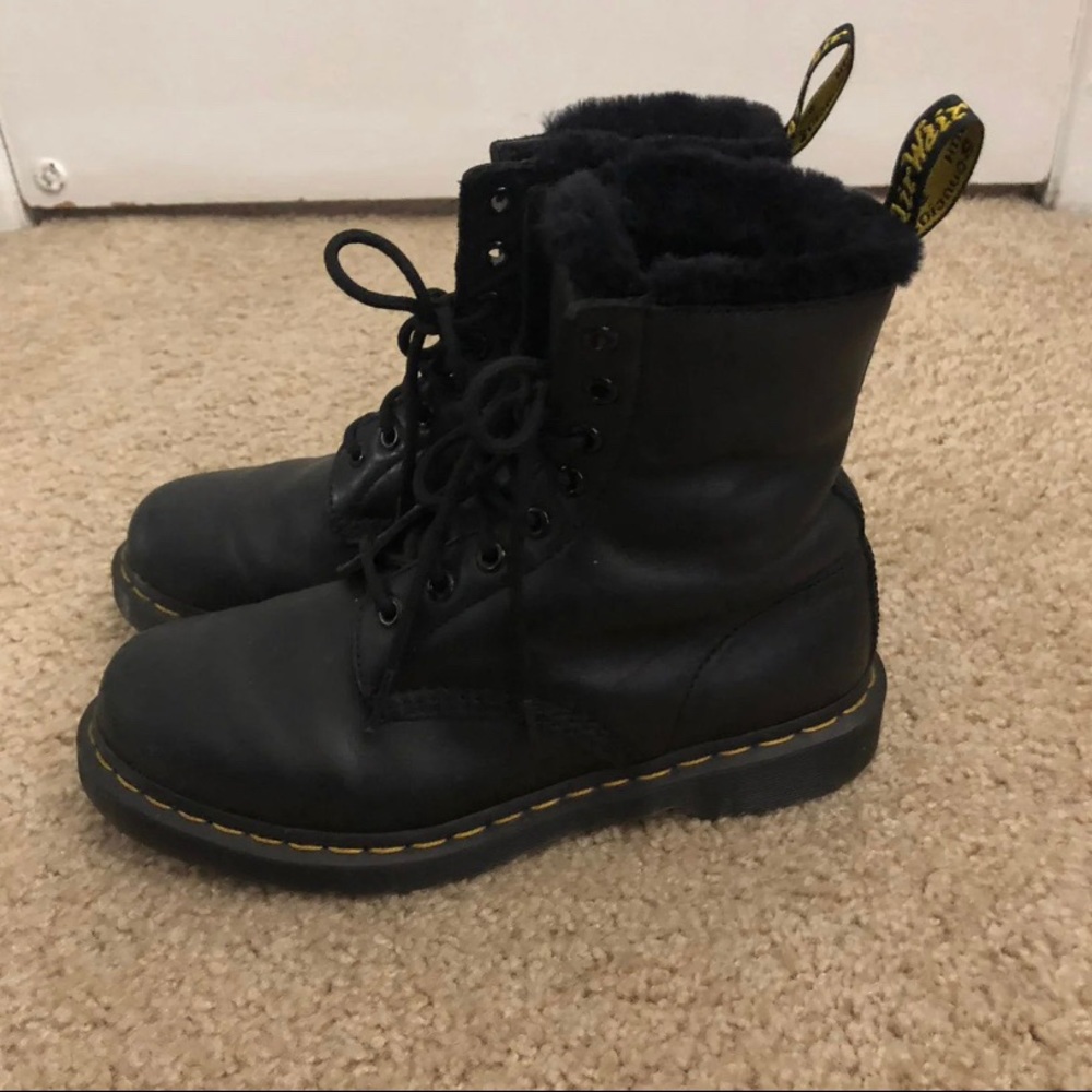 Dr martens fur lined boots